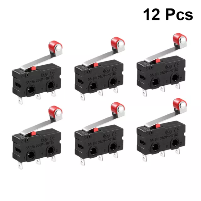 10pcs Endschalter Mikrotaster 3D Drucker Öffner Schließer rollen