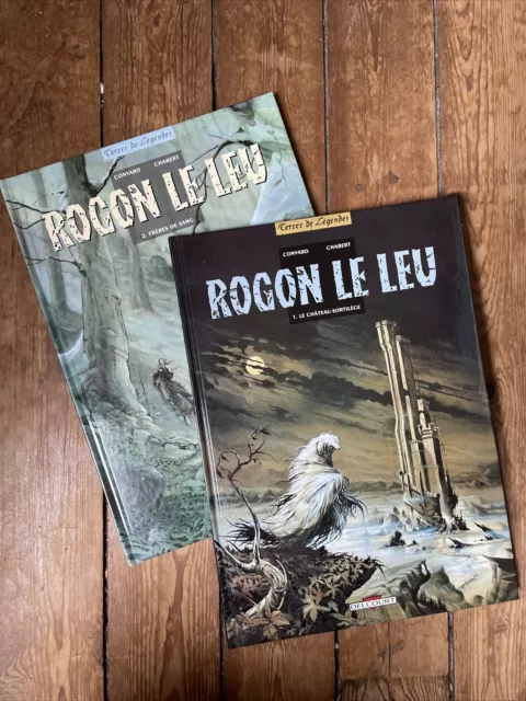 Rogon le Leu - Lot de 2 albums (Tome 1 & 2) - Par Convard/Chabert - BD