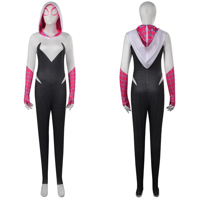SPIDER-MAN: GWEN stacy Cosplay Costume Outfits Halloween Carnival Party