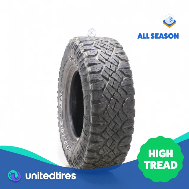 Used LT 31X10.5R15 Goodyear Wrangler Duratrac 109Q C - 8.5/32 Used LT 31X10.5R15 Goodyear Wrangler Duratrac 109Q C - 8.5/32