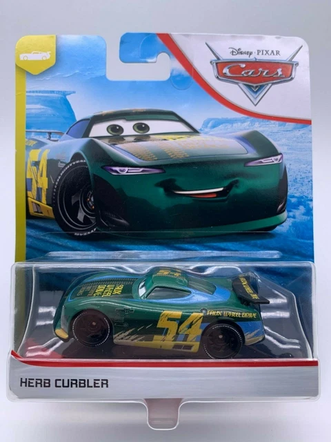 DISNEY PIXAR CARS Diecast Herb Curbler Next Gen Piston Racers