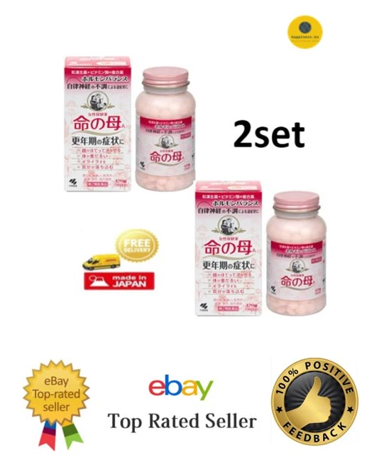 X2 KOBAYASHI INOCHI no Haha Mother of Life Menopausal Supplement ...