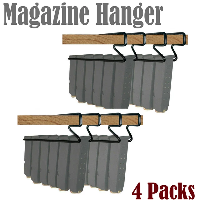 GUN STORAGE SOLUTIONS Universal Handgun Pistol Magazine Hanger Holder 4