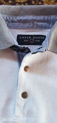 Designer Brand LAPIN CASA BAMBINO 18-24 (18 mesi) Polo Top con Teddy Bear 2