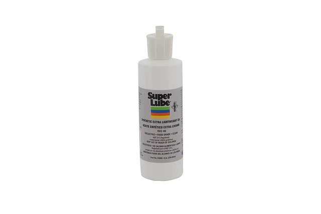 Super Lube 53008 Synthetic Extra Lightweight Oil ISO 46, Translucent