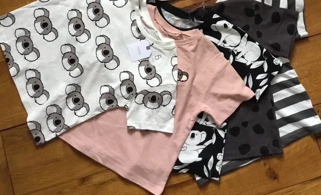 Abbigliamento ragazza Next 9 top nuovi di zecca con etichette 3-4 anni