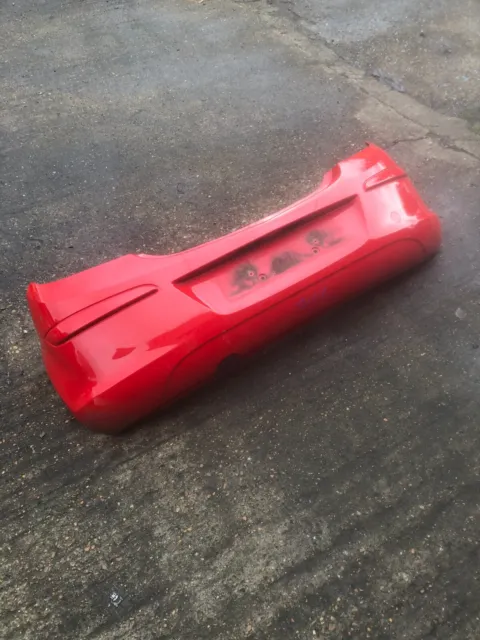 VAUXHALL CORSA STOßSTANGE HINTEN 2013 CORSA D ROT