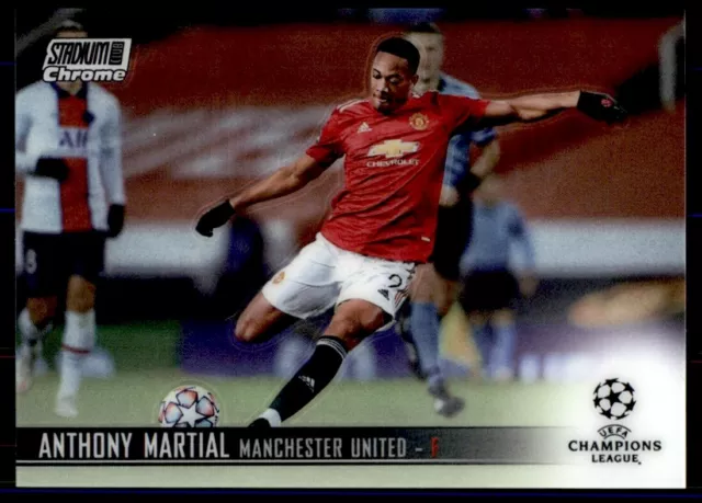 Topps Stadium Club Chrome (2020/21) Anthony Martial - Manchester United No. 38
