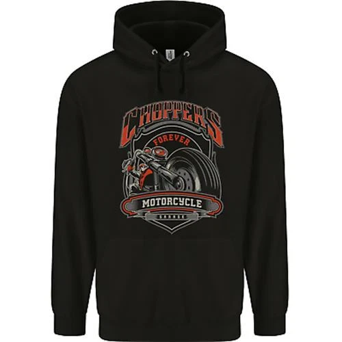Choppers Forever Biker Motorcycle Motorbike Childrens Kids Hoodie
