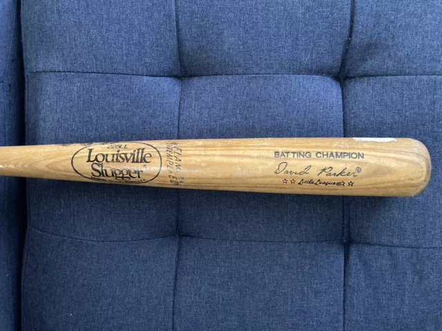 Louisville Slugger 125LL Little League Bill Madlock Signature Wood Baseball  Bat