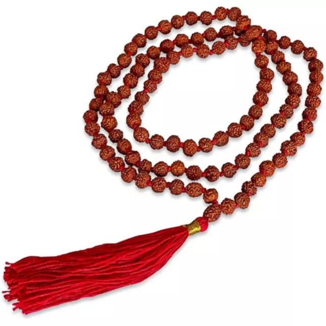 Yogibato Rudraksha Mala Kette - Buddhistische Gebetskette – Meditationskette