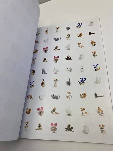the secret life of pets 2 sticker book 1000 pc + activity book 6