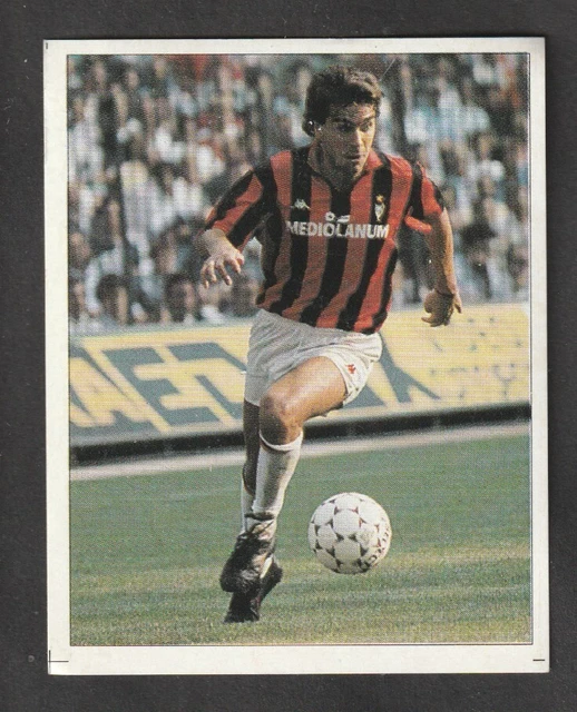 Figurine Autocollant Mark Hateley - Storia Del Milan Masters Edizioni - Neuf Sous Toploader
