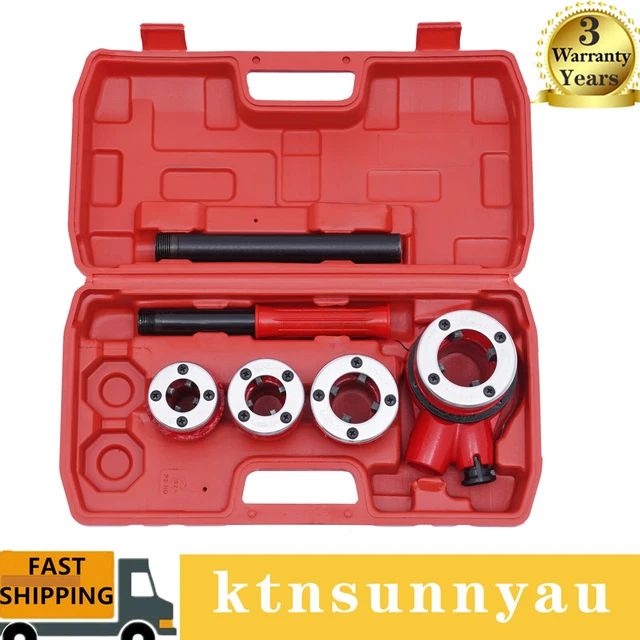 Kit 6 Tarauds Filetage PVC 1/2 3/4 1 Pouce NPT - Pour Tubes PPR, Plomberie, Bricolage