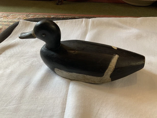 Appelant attribué à Claude Desaulniers, canard en bois