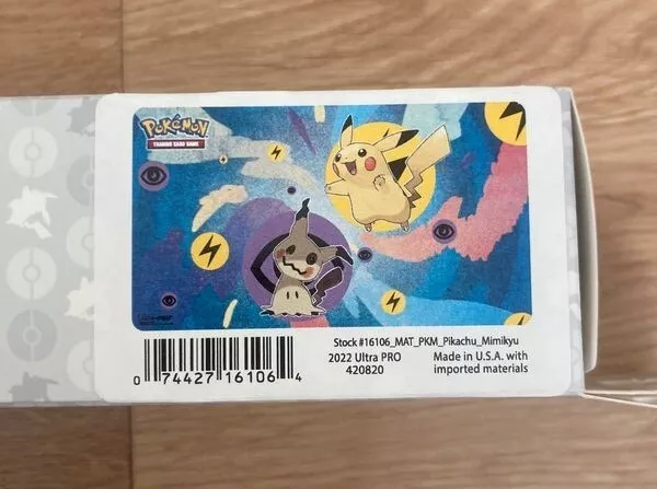 Playmat Pokémon - Tapis de Jeu - Ronflex & Goinfrex Pokémon