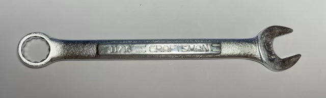 Vintage Craftsman USA V 44698 Combination Wrench, 11/16” Made in USA