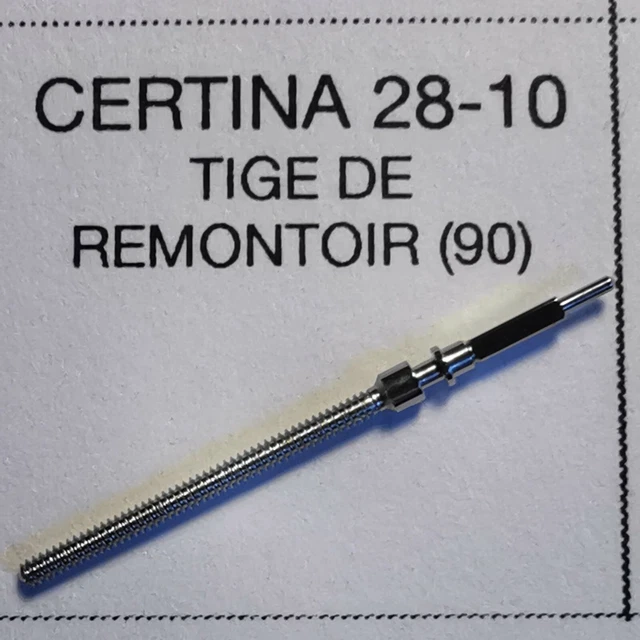 PIECE HORLOGERIE MONTRE PUW 900 QUARTZ UNE TIGE DE REMONTOIR