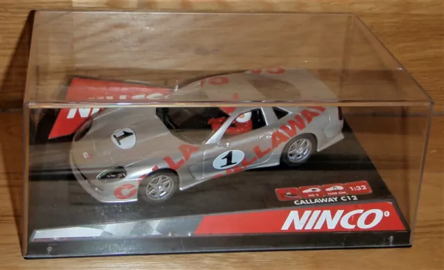 Ninco 50222 / Corvette Callaway C12 / silber / Nr. 1 2