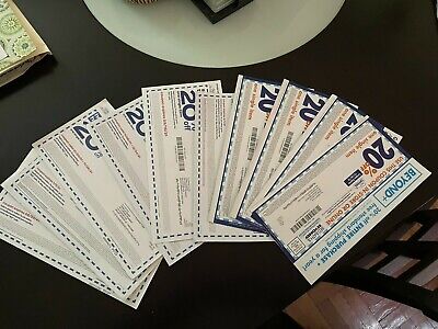 LOT of 10 BED BATH & BEYOND 20% Off Coupons