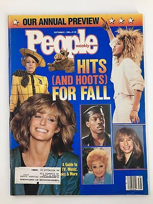 VTG People Weekly Magazine September 1 1986 Barbra Streisand and Eddie Murphy
