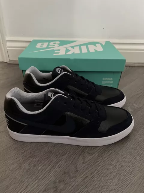 NIKE SB DELTA Force Vulc Mens Obsidian Black Blue Trainers