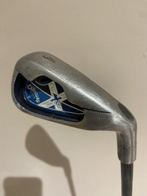 Callaway X FORGIATO" 18 8 FERRO ALBERO RIGIDO IN ACCIAIO IMPUGNATURA Golf Pride 