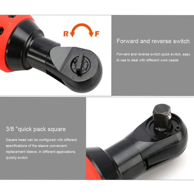 Ratchet Wrench Head 3/8 Inch Square Drive 10mm Heavy Duty for Electric Cordlesh 3