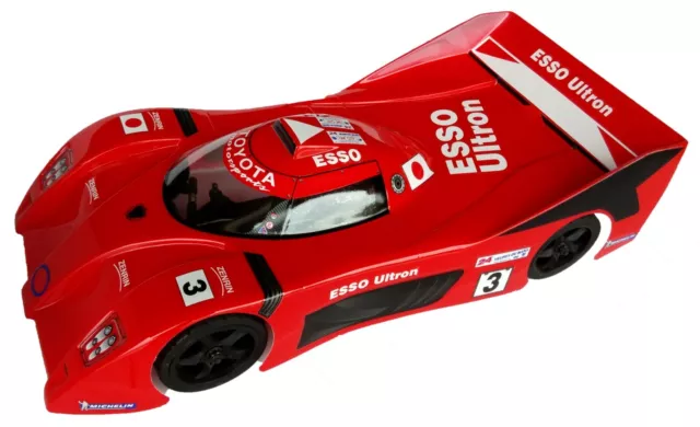 1:10 RC Clear Lexan Body Toyota GT1 200mm suit race or touring car.