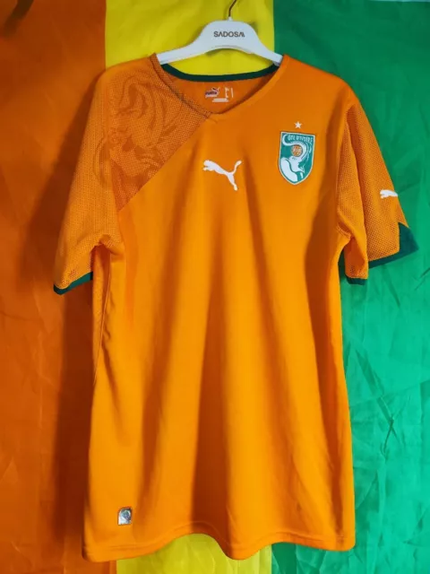 Puma Cote d'Ivoire Football Shirt Maillot homme taille S