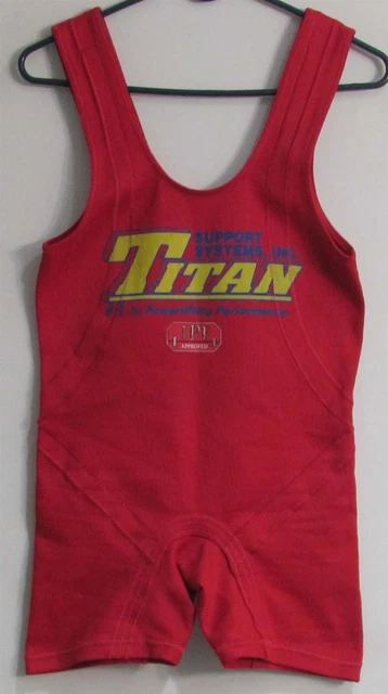 Titan Centurion NXG+ Squat Suit Size 30 Red (Lightly Used) Discontinued Color!