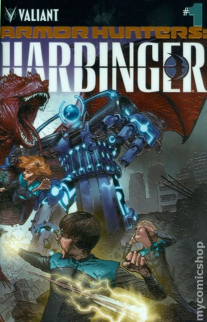 Armor Hunters Harbinger 1B NM 2014 Stock Image
