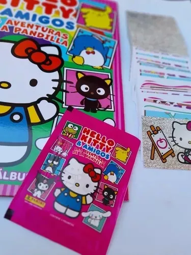 Hello Kitty Panini 2023 Sticker Album - Complete & Unpasted free shipping