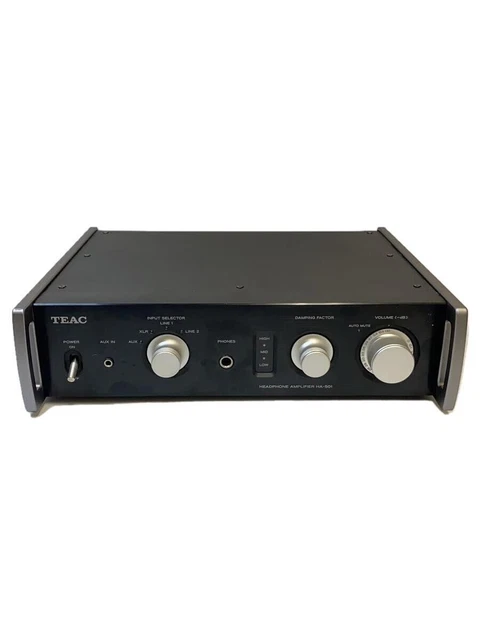 TEAC HA-501-B REFERENCE Headphone Amplifier Full Analog Dual Monaural ...