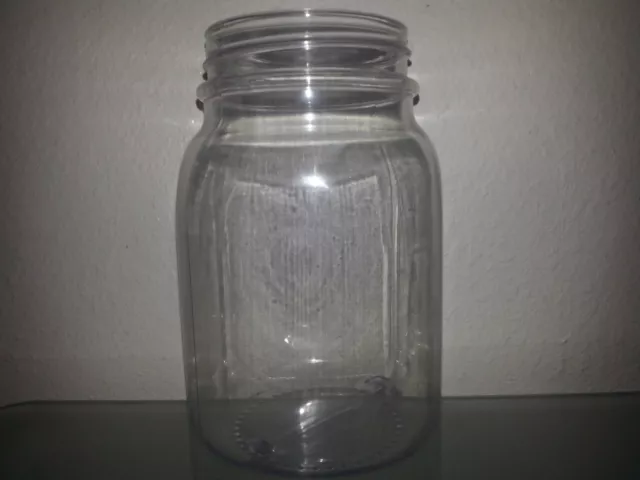 30 16 OZ Clear Plastic Mason Jars & 30 Plastic Lids Cup BPA FREE! MADE IN THE US