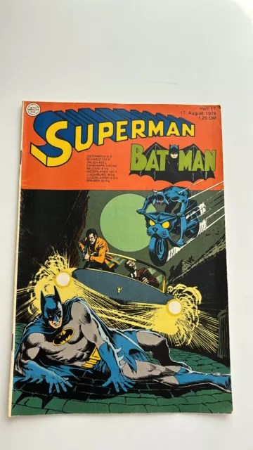 EHAPA COMIC / SUPERMAN BATMAN Heft 17 von 1974