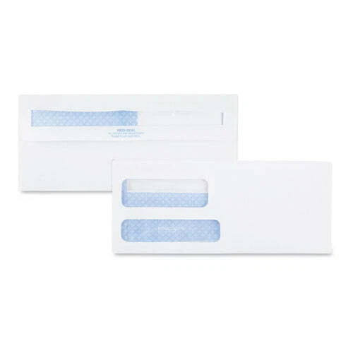 Quality Park 2 Window Redi-Seal Security-Tinted Envelope,#9, 3.88X 8.88, 500/box