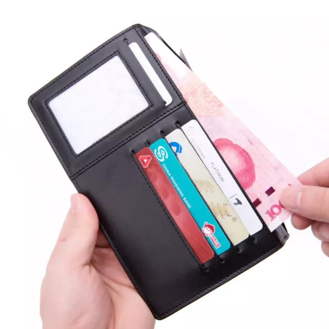 Change Purse for Coins Long Paragraph Passport Wallet Multifunction 3