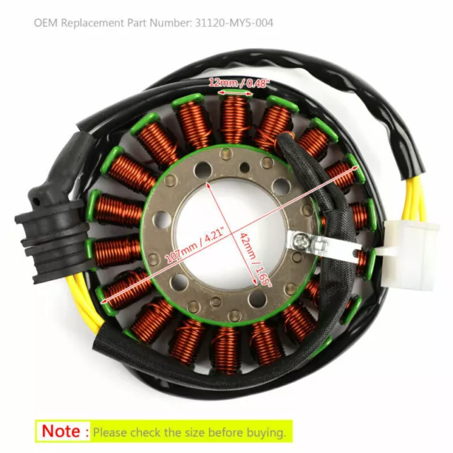 Generator Stator For Honda CB500S CB500 PC32 1998-2002 CBF500 ABS 2004/2006 U8 2