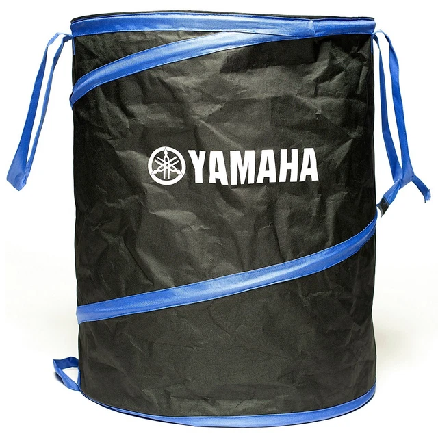 Yamaha OEM Pliable Trash Peut Par Factory Effex VFE-20TCN-BK-BL