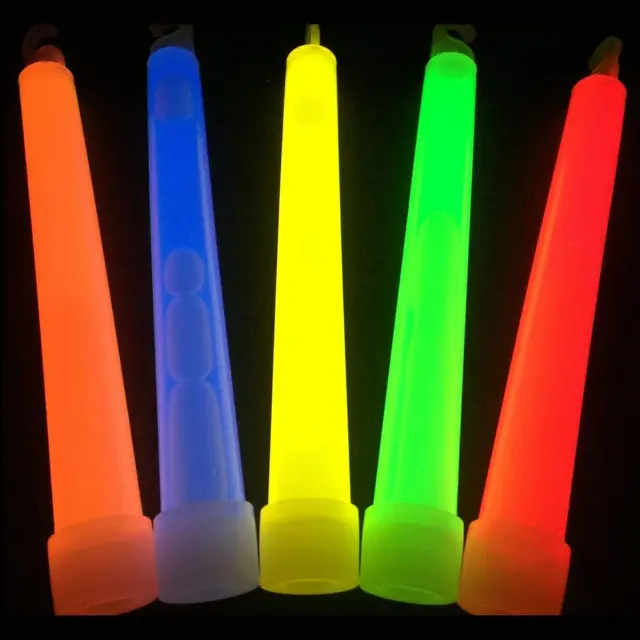 Glow Sticks Bulk 25 6” Industrial Grade Industrial Grade Light Sticks