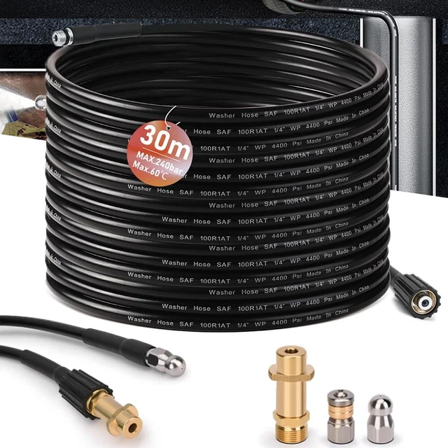 Tubo Per La Pulizia Dei Tubi, 10 M, Con Adattatore M22/Lavor - Foto 2