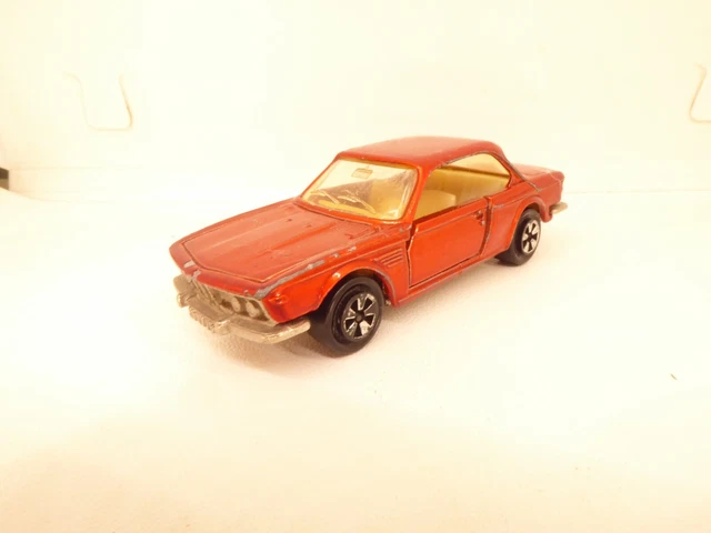 MAJORETTE BMW 3.00 CSI voiture 1/60 vintage #235 diecast min 3,99