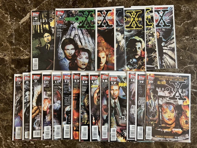 The X-Files #0-20 Set Topps Comics 1995 VF