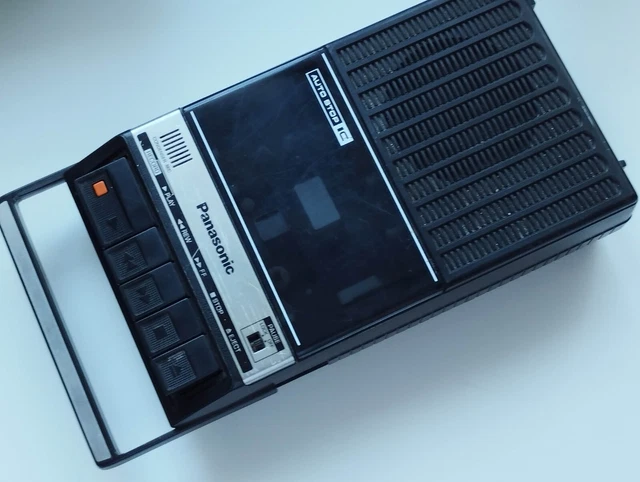 Magnétophone Dictaphone Sanyo + 3 Cassettes Mini 60 - Occasion