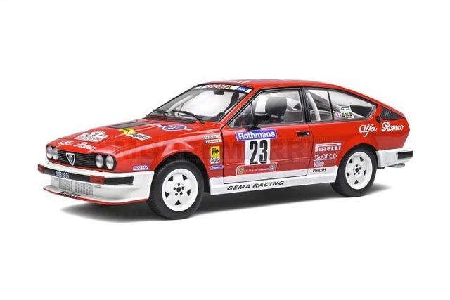Modèle réduit Alfa Romeo Alfetta GTV Rally à l'Échelle 1:43