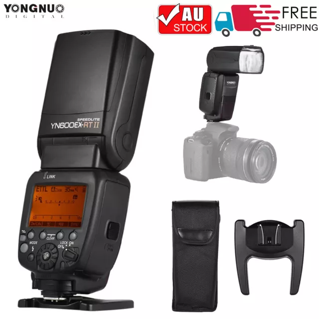 YONGNUO YN600EX-RT II Wireless Flash Speedlite Speedlight for Canon