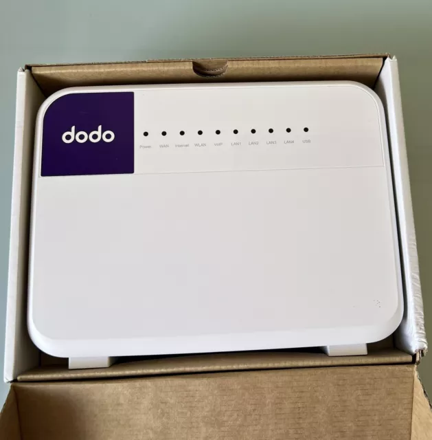 Dodo NBN Modem - Home Gateway Huawei HG659 NBN As New From Dodo As New