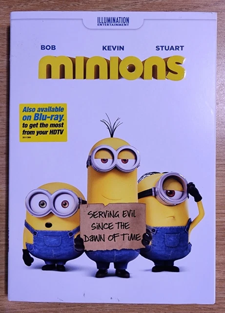 MINIONS (DVD, 2015, Widescreen) Sandra Bullock, Jon Hamm EUR 1,70
