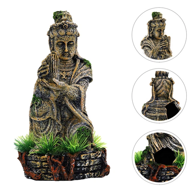 Fish Tank Hideout Aquarium Tree Bark Decorations Betta Hideout for Small Tank